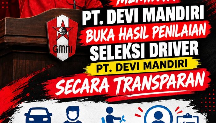 Pernyataan Sikap DPC PA GMNI Kabupaten Pali Terkait Rekrutmen Driver PT Devi Mandiri Di Lingkungan PT PHR Adera Field