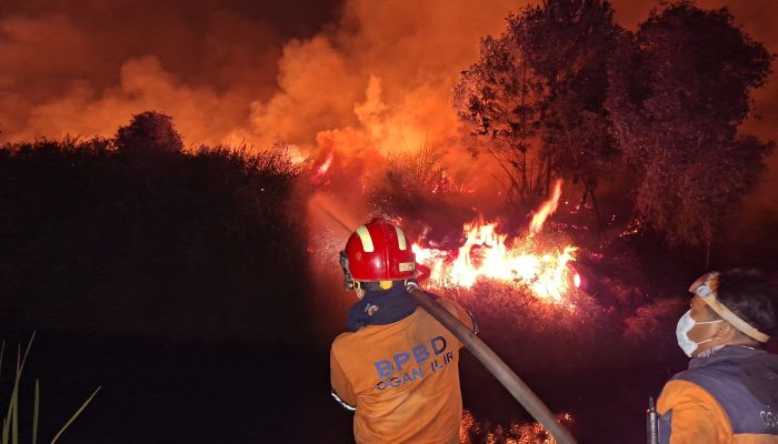 Kebakaran Hutan di Indralaya Utara, Sekitar 10 Hektare Lahan Terbakar