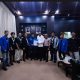Menuju 2 Tahun DPRD Ogan Ilir: Evaluasi Total Kinerja, Termasuk Penanganan Karhutla” ketua DPRD Ogan Ilir bersama ketua komisi turun langsung menemui masa aksi