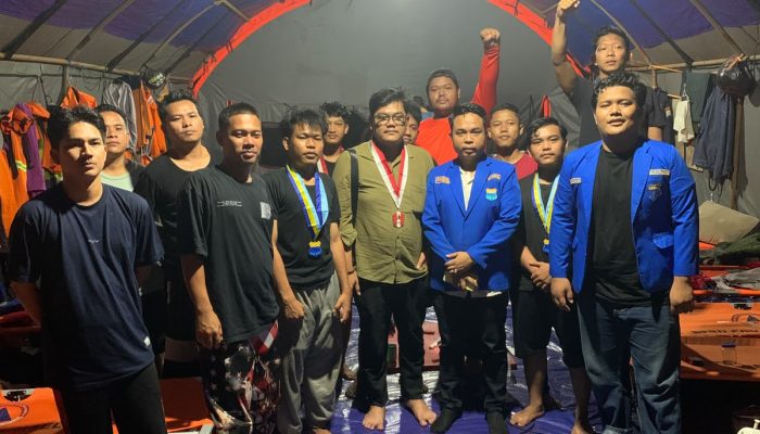 PKC PMII Sumsel Kolaborasi dengan BPBD Tangani Karhutla di Ogan Ilir