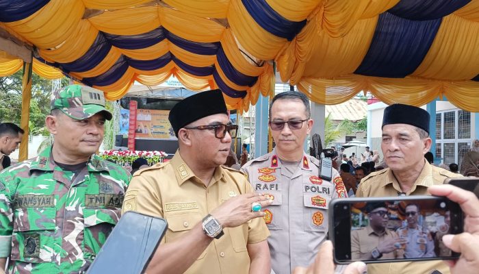 Wakil Bupati Nagan Raya Buka Acara Festival Literasi Tahun 2026, Aneka Makanan Tersedia di Stand