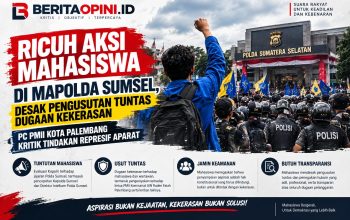 Ricuh Aksi Mahasiswa di Mapolda Sumsel, Indra Desak Pengusutan Tuntas Dugaan Kekerasan
