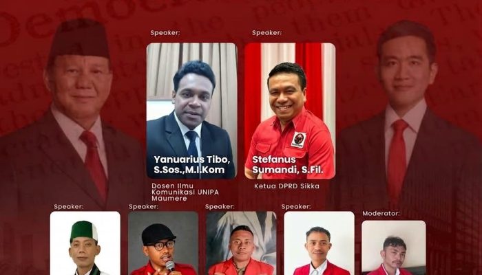 Sinergi Pemuda dan Kritis Konstruktif: GMNI Sikka Gelar Diskusi Publik Refleksi 2 Tahun Pemerintahan Prabowo-Gibran Menuju Indonesia Emas 2045