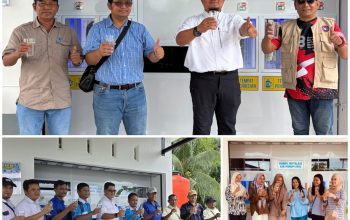 Wujud Kepedulian terhadap Pekerja, PT Socfindo Seumanyam Hadirkan Fasilitas Air Minum Gratis